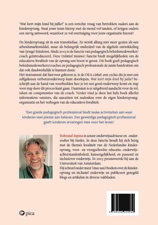 Achterkant van Wat leert mijn kind bij jullie?