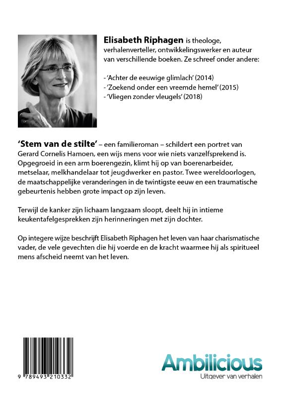 Achterkant van Stem van de Stilte