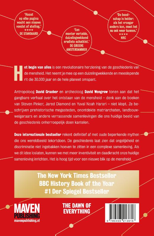 Achterkant van Het begin van alles