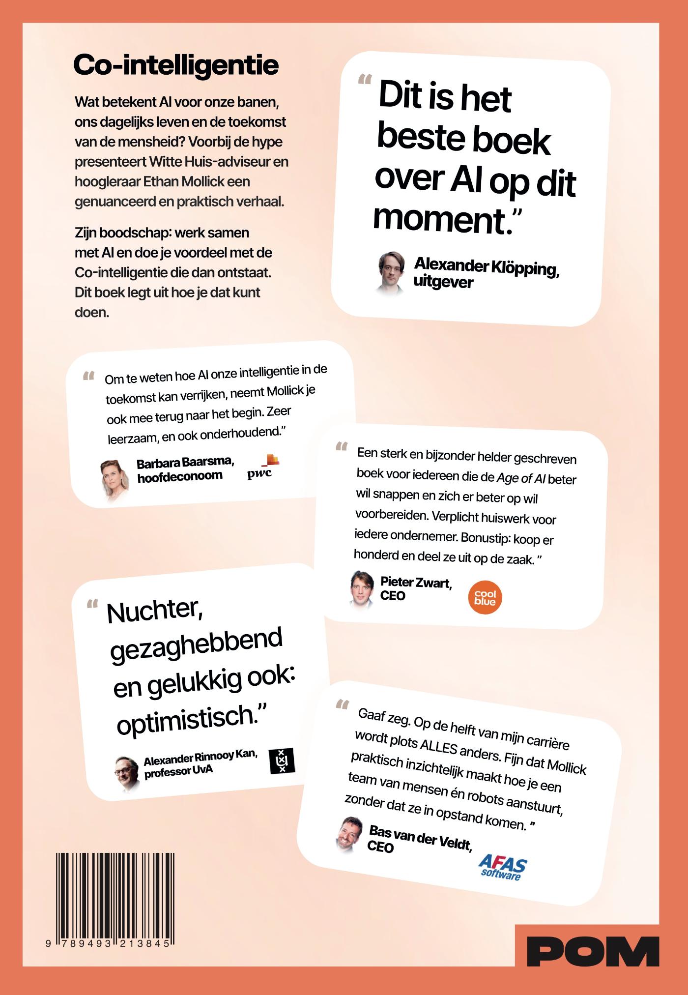 Achterkant van Co-intelligentie