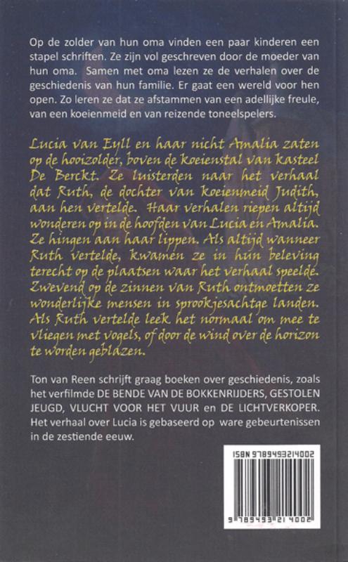 Achterkant van Het afscheid van Lucia