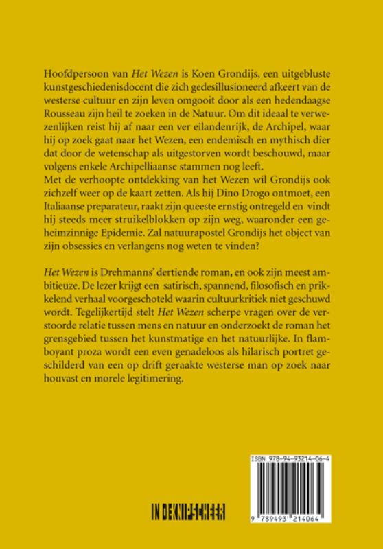Achterkant van Het Wezen
