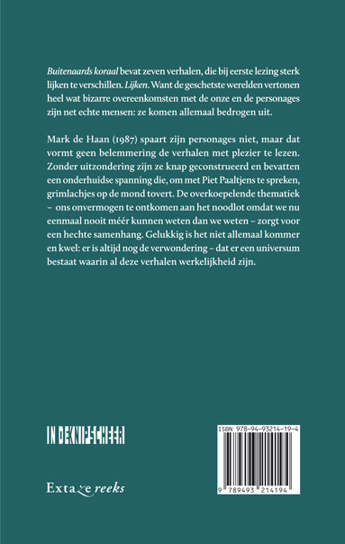 Achterkant van Buitenaards koraal