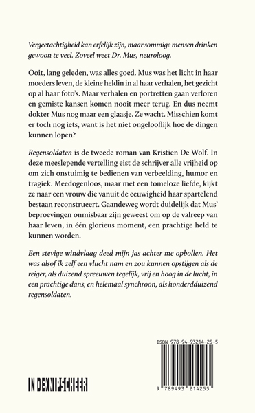 Achterkant van Regensoldaten