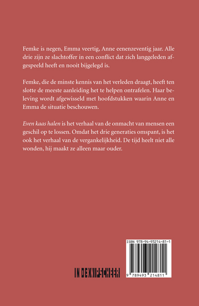 Achterkant van Even kaas halen