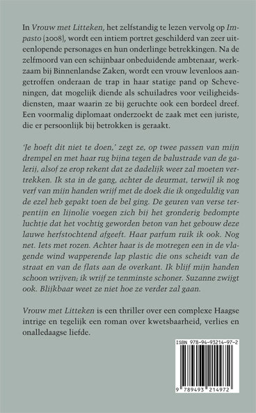 Achterkant van Vrouw met litteken