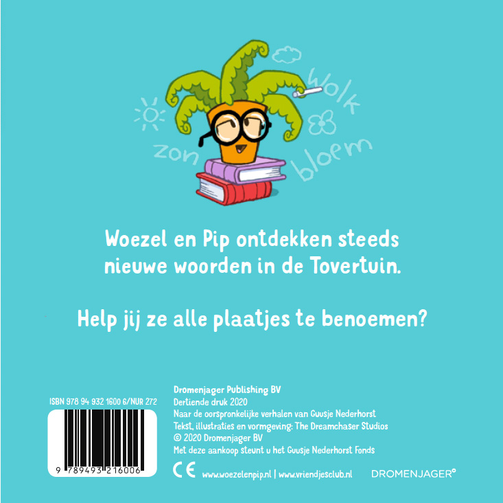 Achterkant van Eerste woordjes