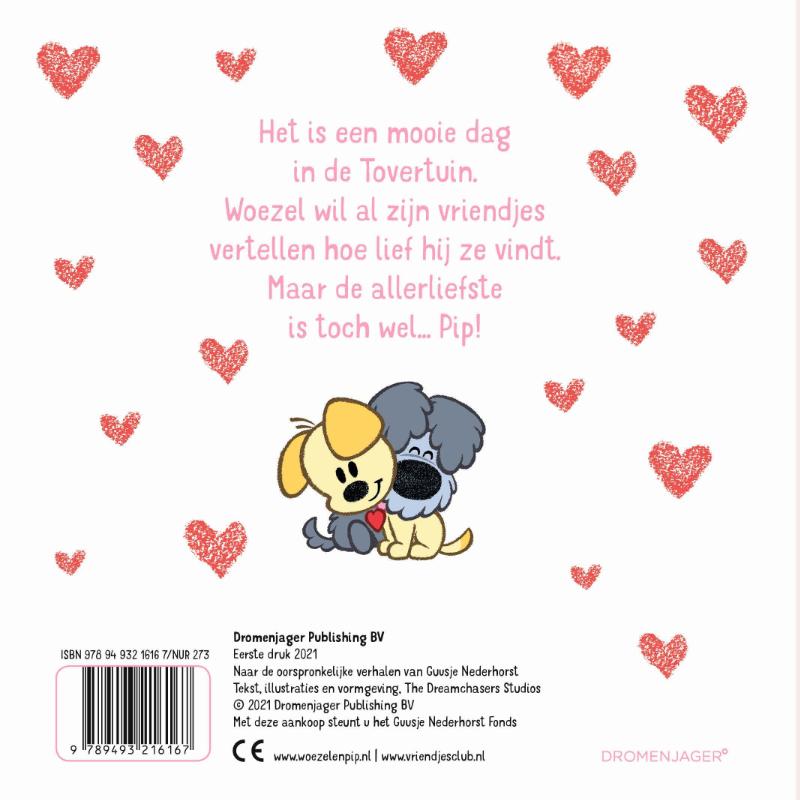 Achterkant van Ik vind jou zo lief