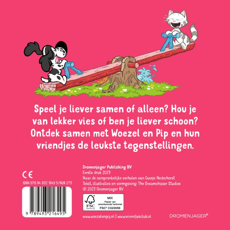 Achterkant van Groot en klein