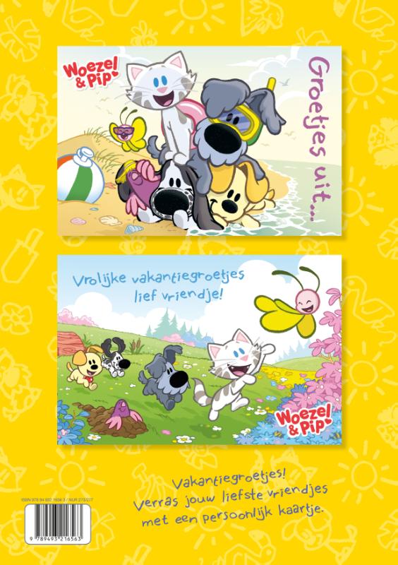 Achterkant van Vakantiedoeboek