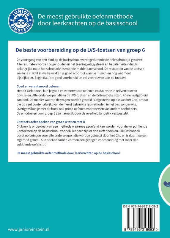 Achterkant van groep 6