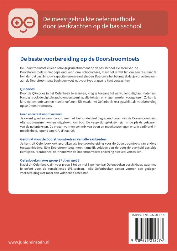 Achterkant van 2 groep 8