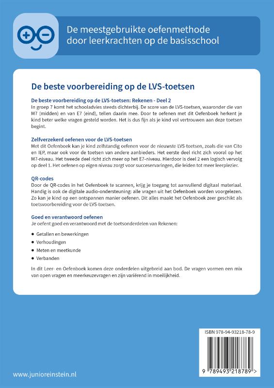 Achterkant van 2 groep 7