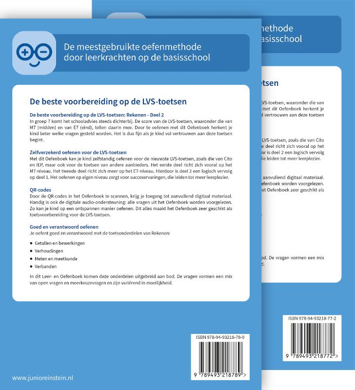 Achterkant van 1 en 2 Groep 7