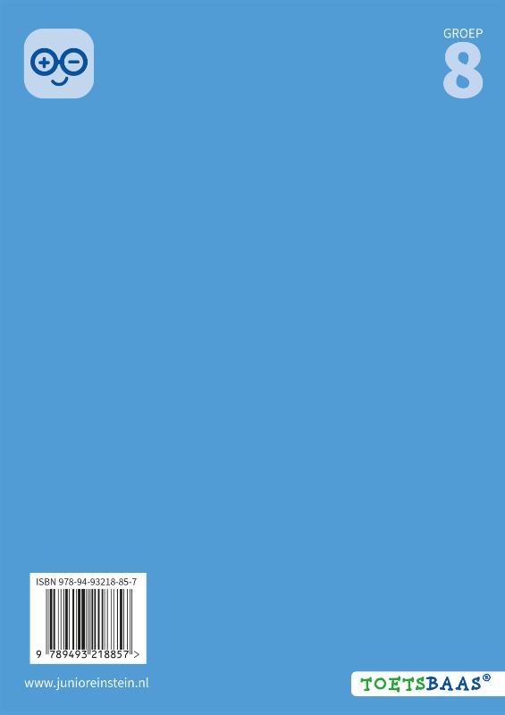 Achterkant van Doorstroomtoets Leer- en Oefenboek – Werkboek 2 + Online uitlegvideo’s (set van 5)