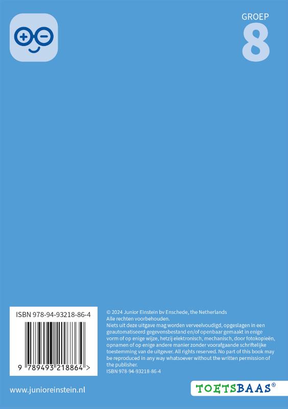 Achterkant van Werkboek 1