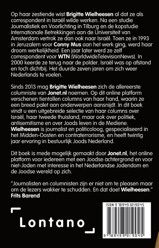 Achterkant van Op afstand en toch dichtbij