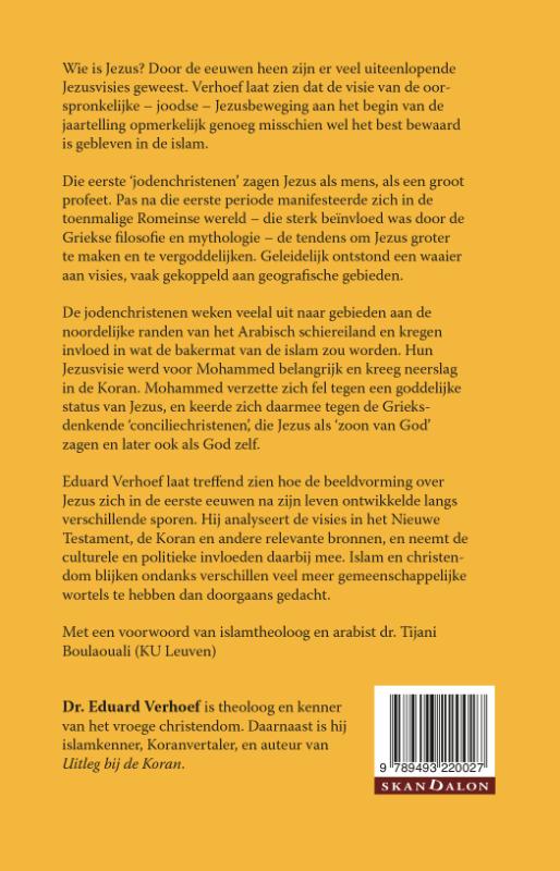 Achterkant van Jezus in Christendom en Islam