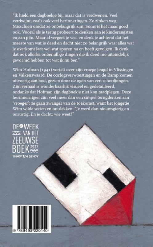 Achterkant van In de sneeuw geboren