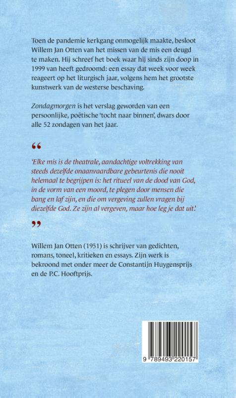 Achterkant van Zondagmorgen