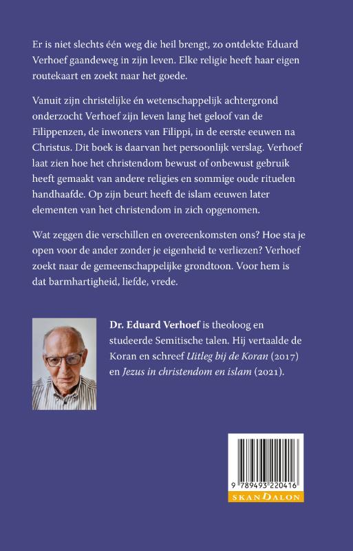 Achterkant van Wegen naar Rome
