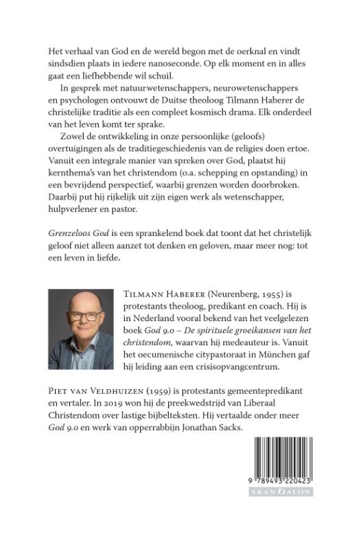 Achterkant van Grenzeloos God