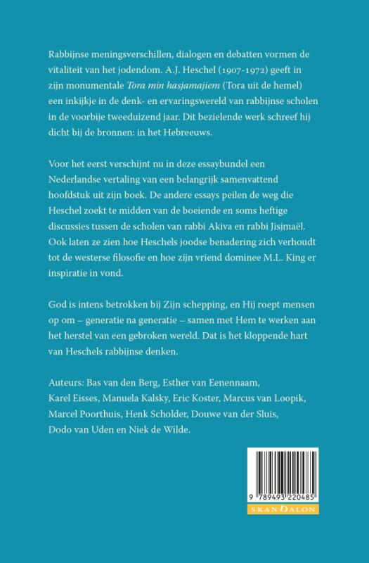 Achterkant van Tora uit de hemel