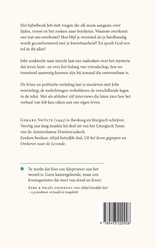 Achterkant van Waar was jij toen ik ...