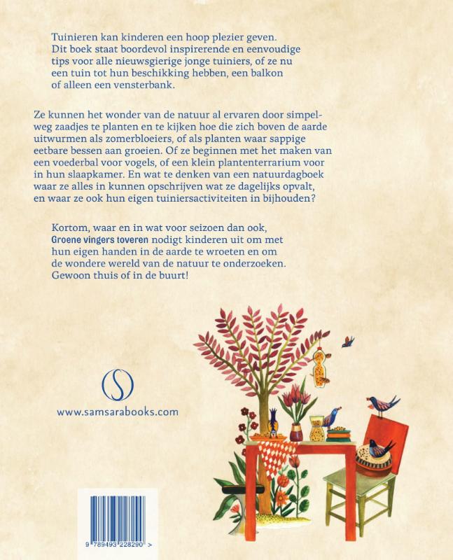 Achterkant van Groene vingers toveren