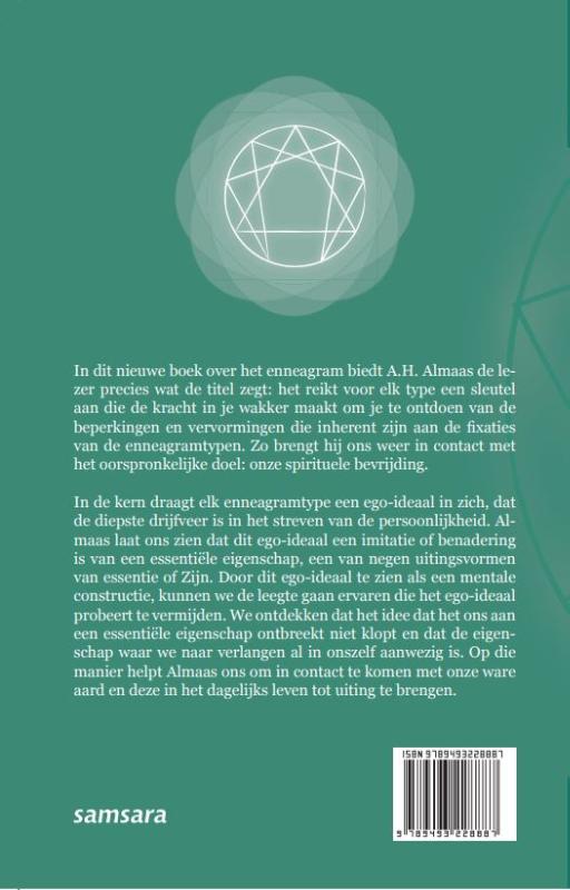 Achterkant van De negen sleutels tot het enneagram