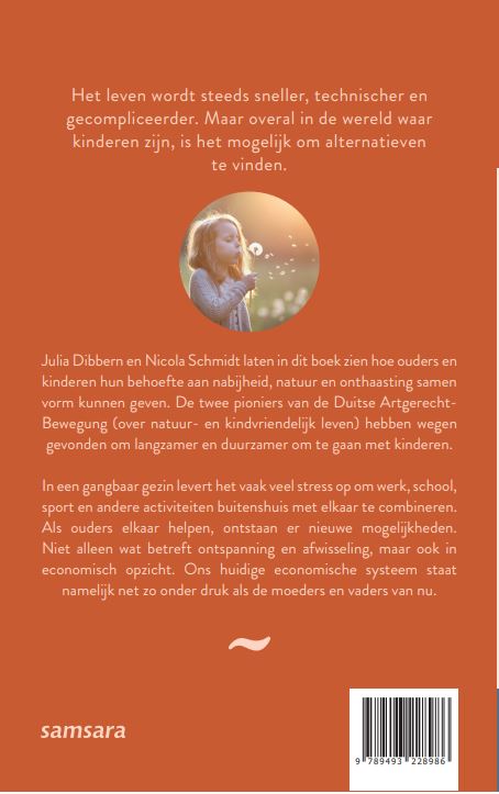Achterkant van Slow Family