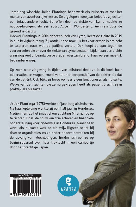 Achterkant van Komt een dokter bij de dokter
