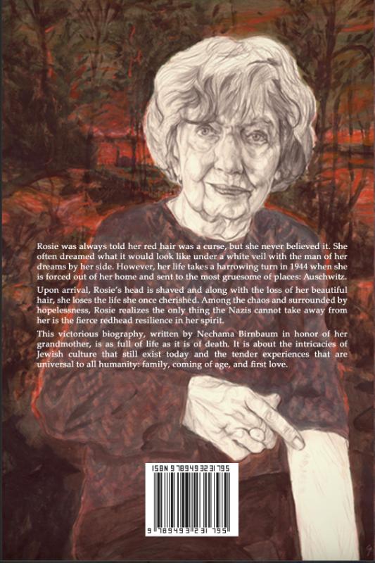 Achterkant van The Redhead of Auschwitz