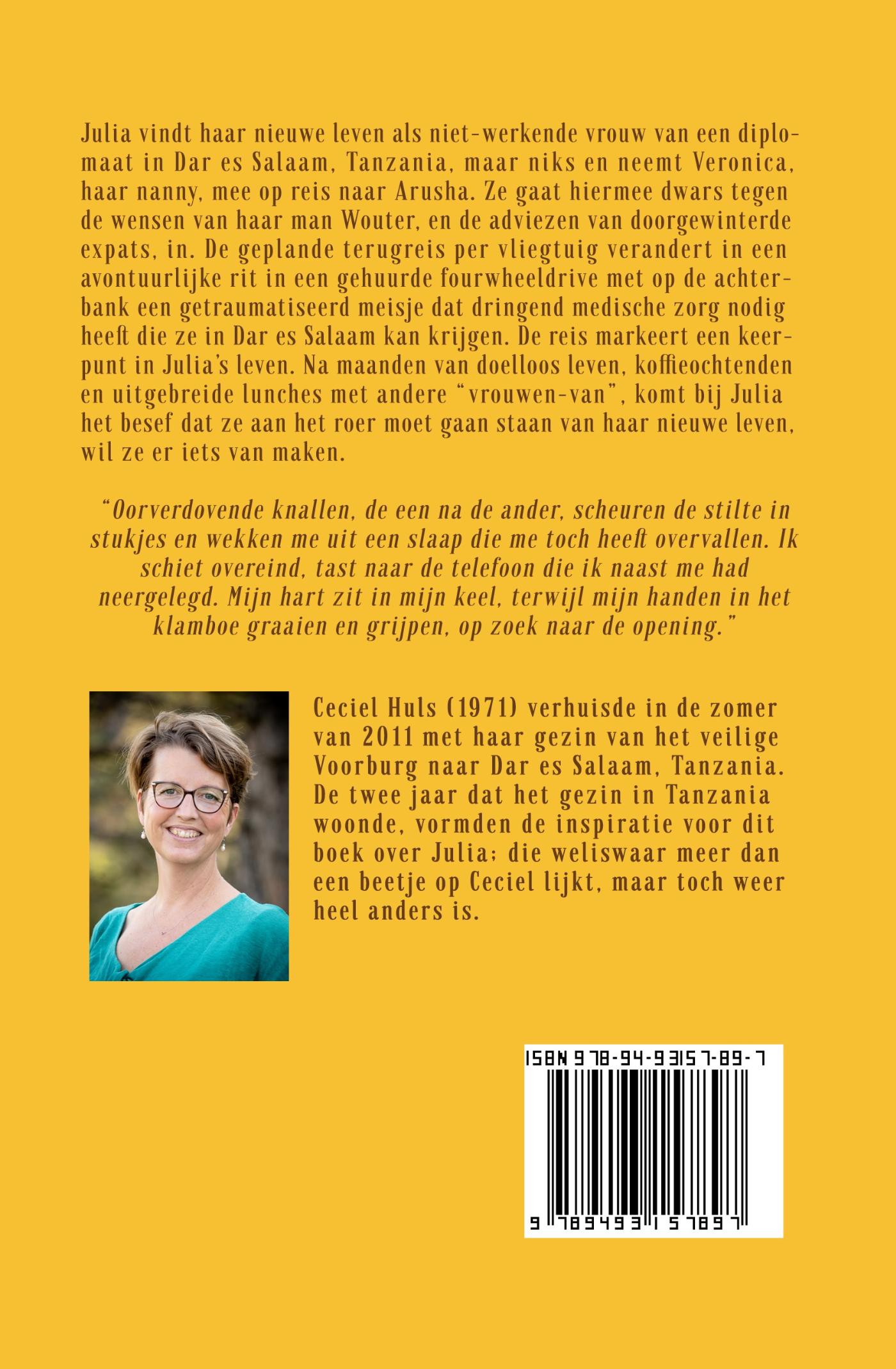 Achterkant van Julia