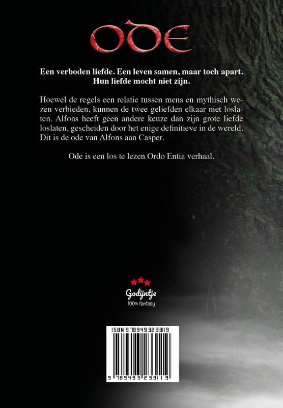 Achterkant van Ode