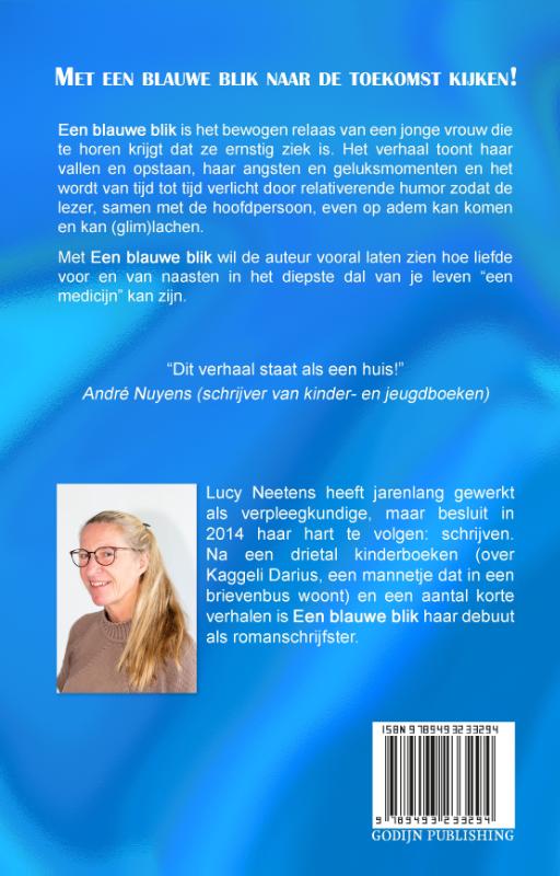 Achterkant van Een blauwe blik