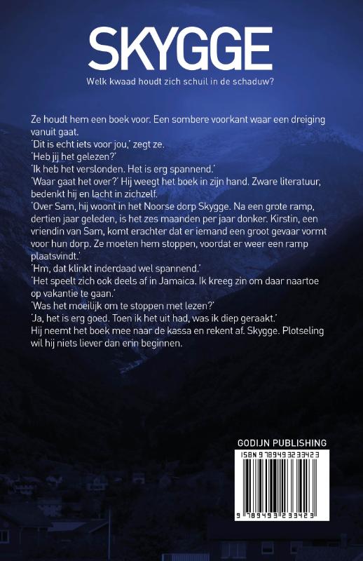 Achterkant van Skygge