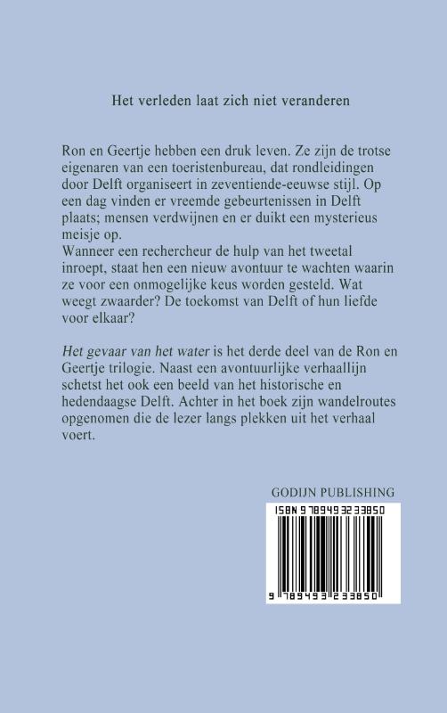 Achterkant van Het gevaar van het water