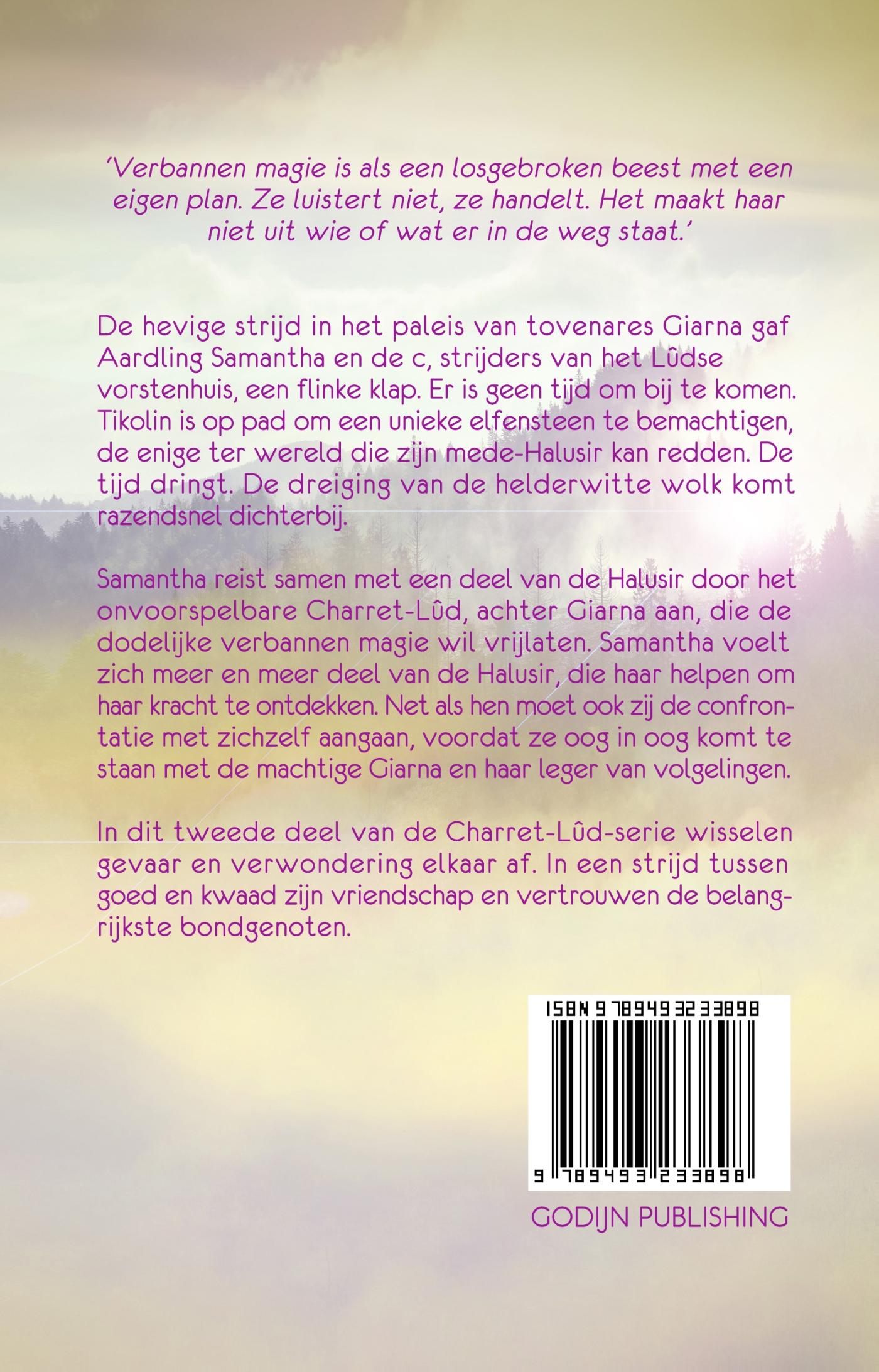 Achterkant van Verbannen magie