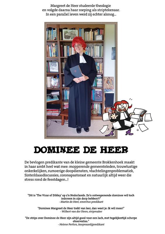 Achterkant van Dominee de Heer - In den beginne...