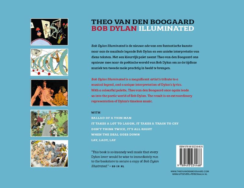 Achterkant van Bob Dylan Illuminated