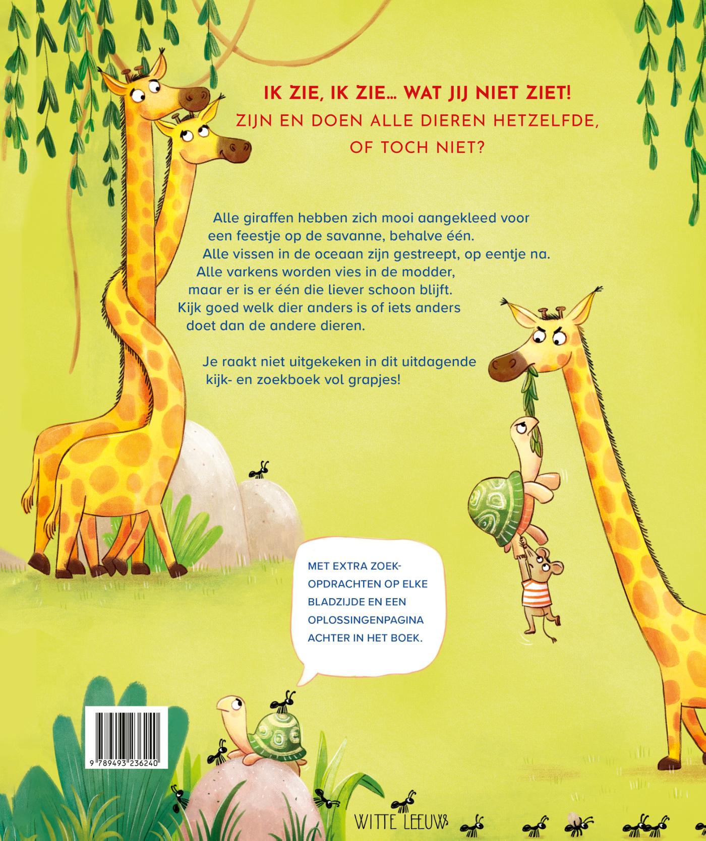 Achterkant van Ik zie, ik zie...
