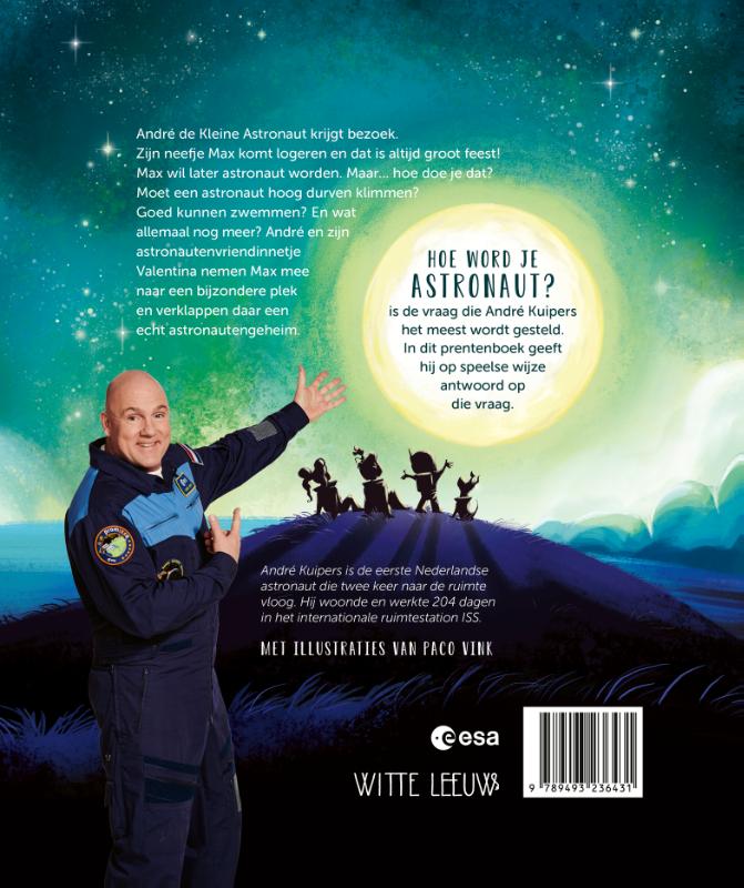 Achterkant van Hoe word je astronaut?