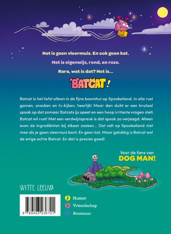 Achterkant van Batcat