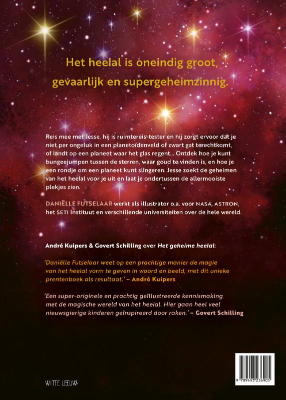 Achterkant van Het geheime heelal