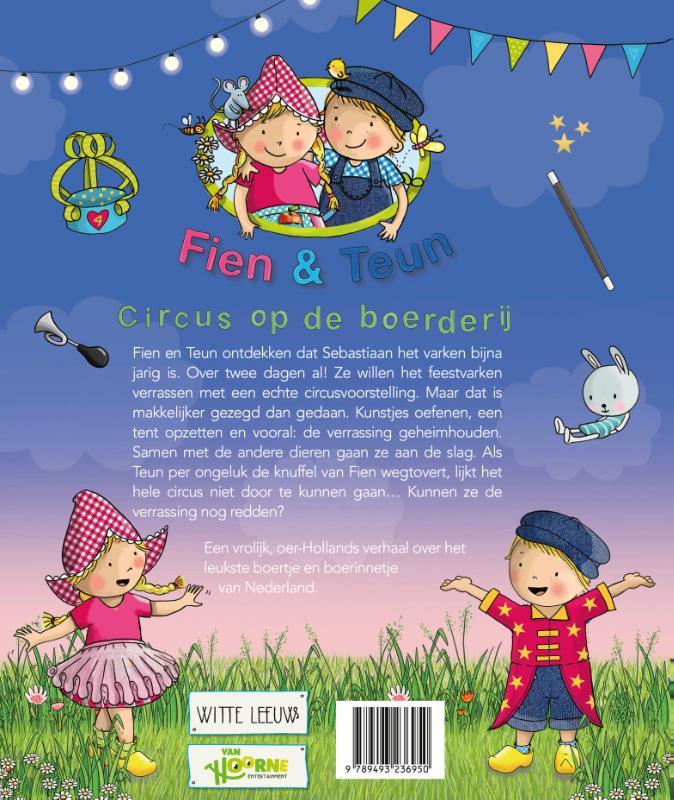 Achterkant van Circus op de boerderij