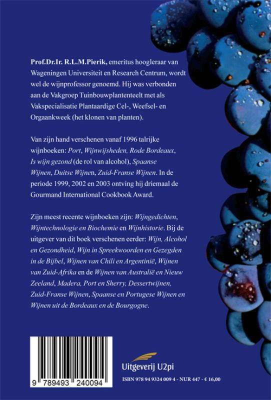 Achterkant van Wijnen uit de Loire, Rhône en de Elzas
