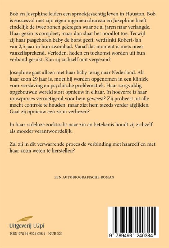 Achterkant van Biografie van een moeder