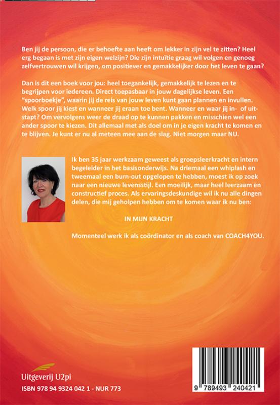 Achterkant van Kom in je kracht