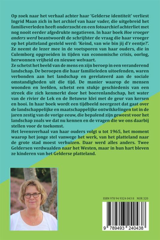 Achterkant van Hoe vroeger anders werd